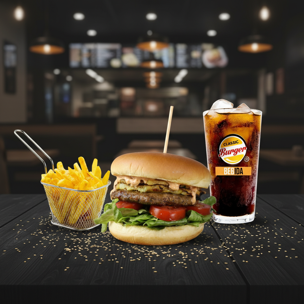 Hamburguesa Tropical Classic Burger