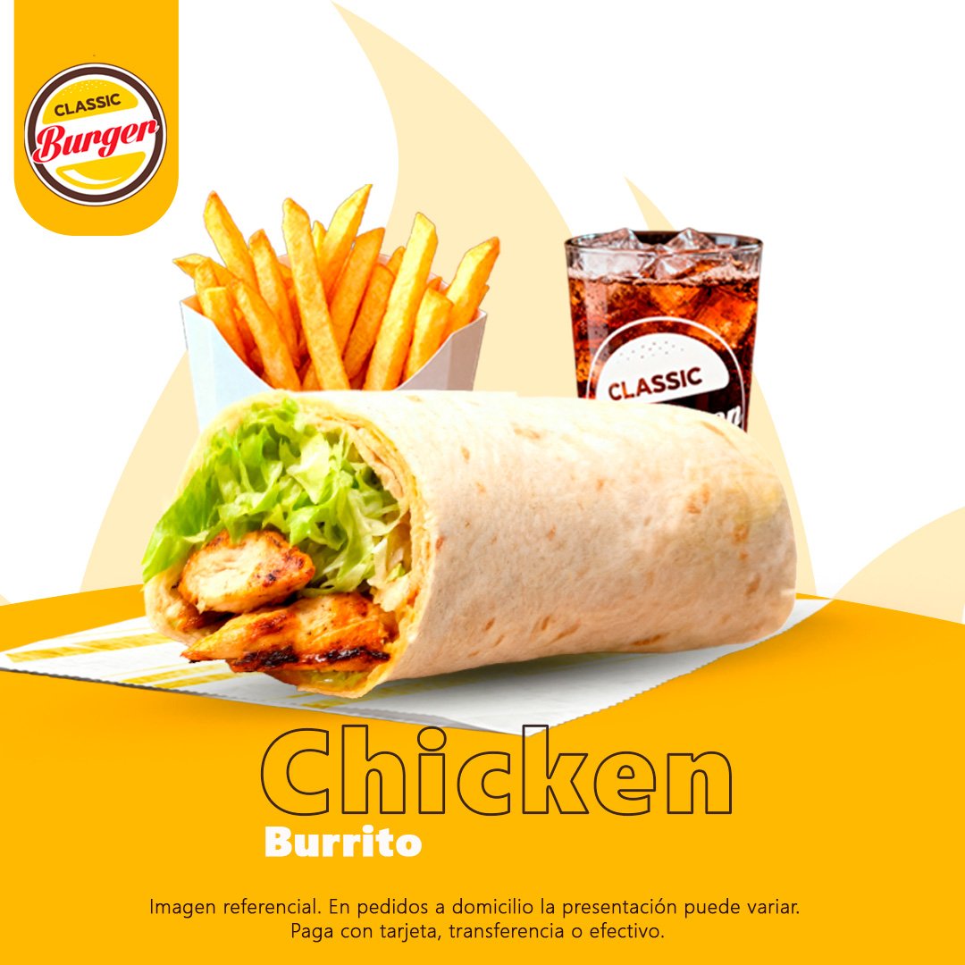Chicken Burrito