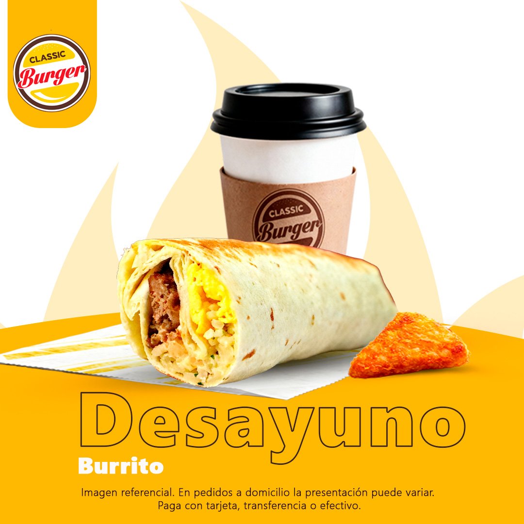 Burrito Desayuno