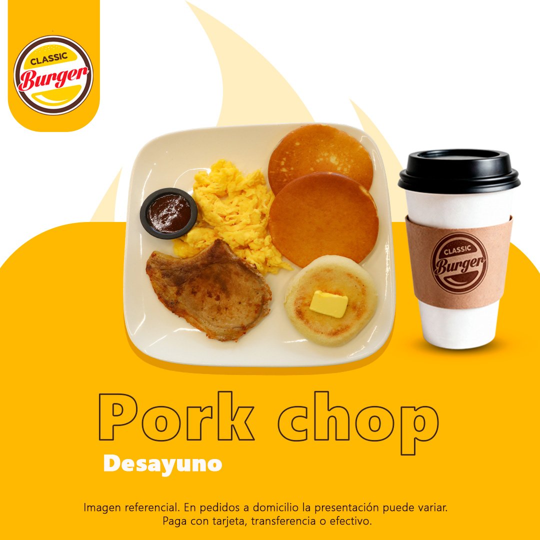 Pork Chop Desayuno