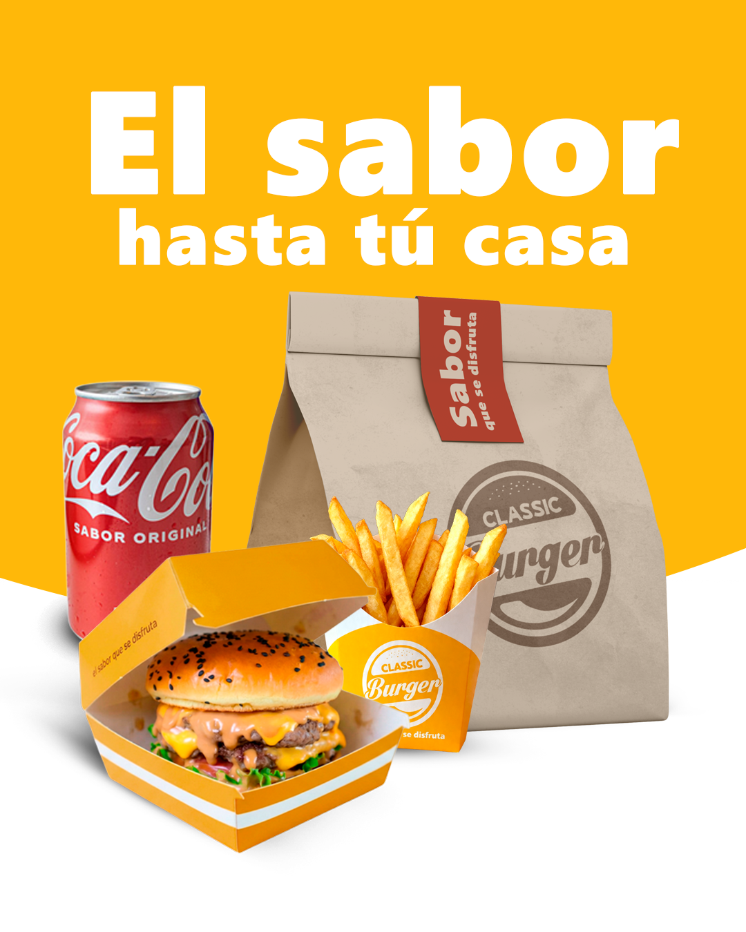 Classic Burger Delivery